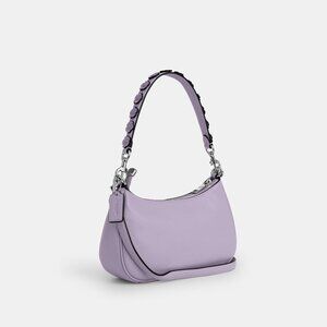 Teri Shoulder Bag With Floral Applique - NWT
